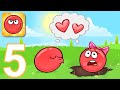 Red ball 4  gameplay walkthrough part 5  levels 6175 ios android