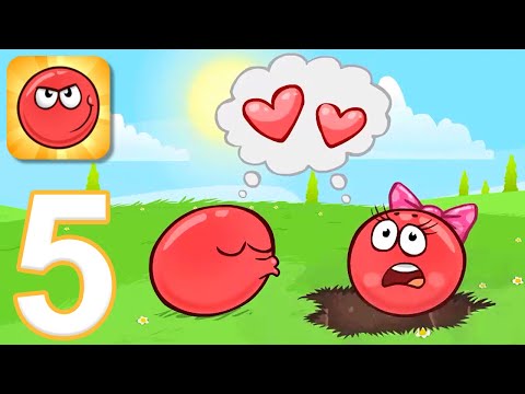 Red Ball 4 - Gameplay Walkthrough Part 5 - Levels 61-75 (iOS, Android)