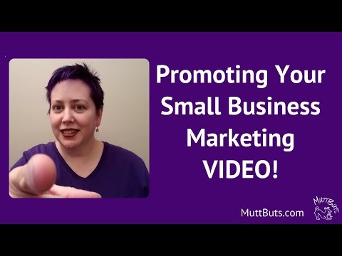 Video Promotion: Promoting Your Small Business Marketing VIDEO!