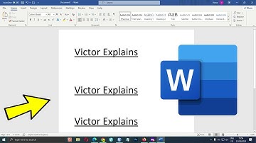 How to Remove Underline in Microsoft Word | Get Rid Of An u͟n͟d͟e͟r͟l͟i͟n͟e͟ / underscore Ms word ✅
