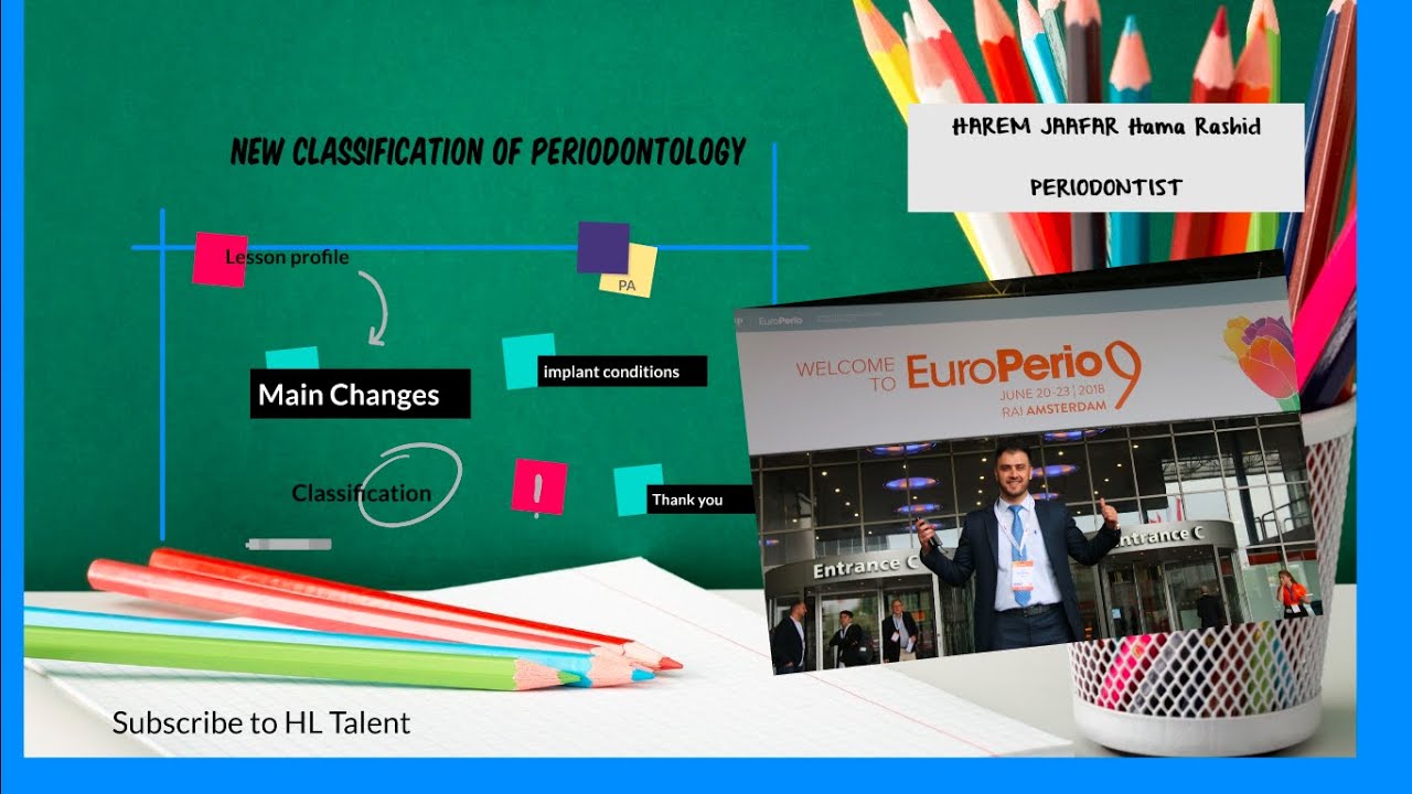 New Classification of Periodontology 1 (newest information) 2020