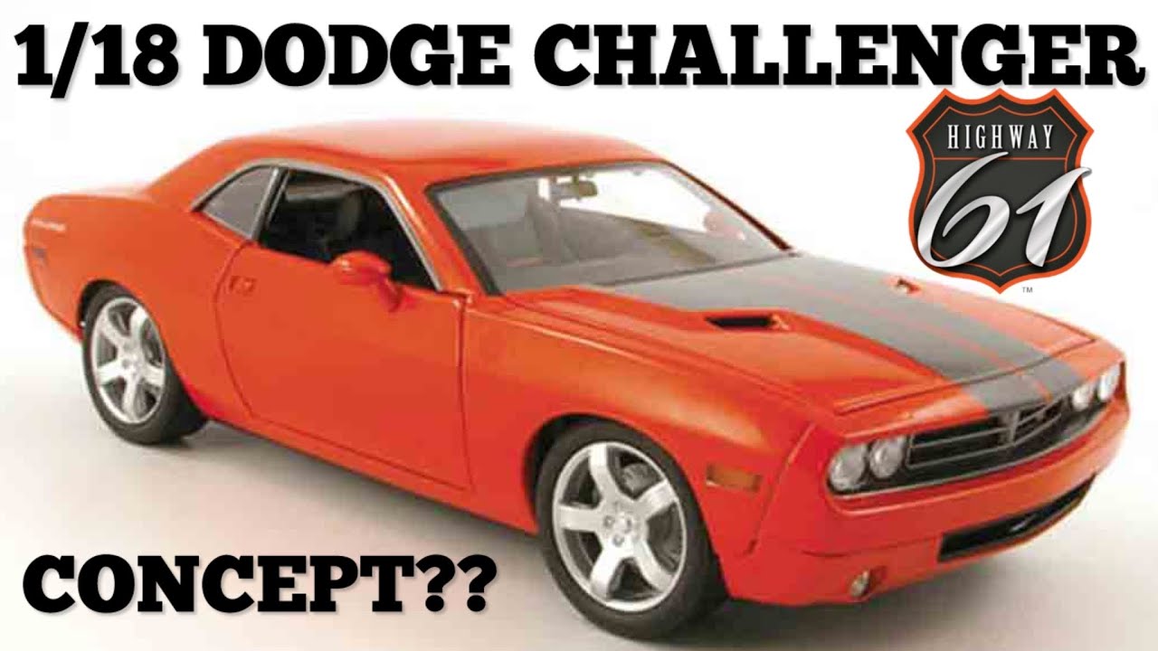 Highway 61 Dodge Challenger Concept UNBOX And REVIEW! - YouTube