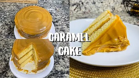 Southern Caramel Cake | Homemade Caramel Cake | Old Fashioned Caramel Cake | Soul Food