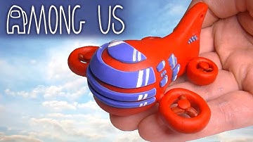 Making the Among Us Airship with Polymer Clay