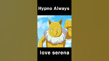 He is always love serena but...who? #pokémon #serena #jiwoo