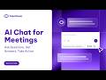 MeetGeek AI Chat: How to Get Instant Answers from Meetings
