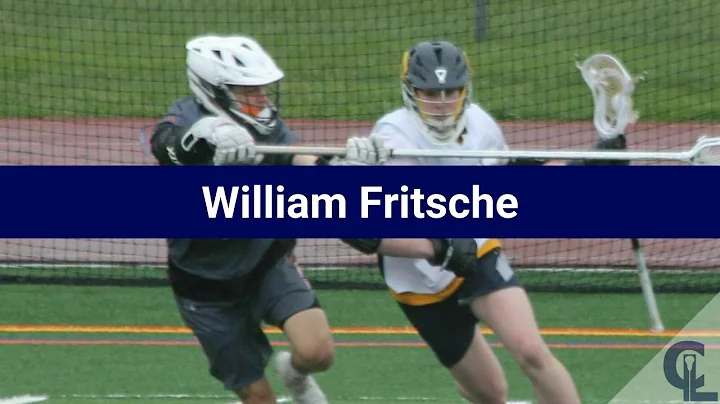 William Fritsche Lacrosse Highlights | NJ 2025 | Att