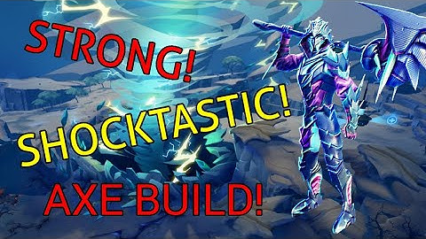 Dauntless Builds -- SHOCKTASTIC Axe Build! STRONG Axe for Hunting Grounds/Escalation!
