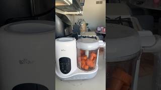 Bear Baby Food Maker #babypurees #babyfood #babyfoodrecipe #carrotpuree #babyessentials #amazonfinds