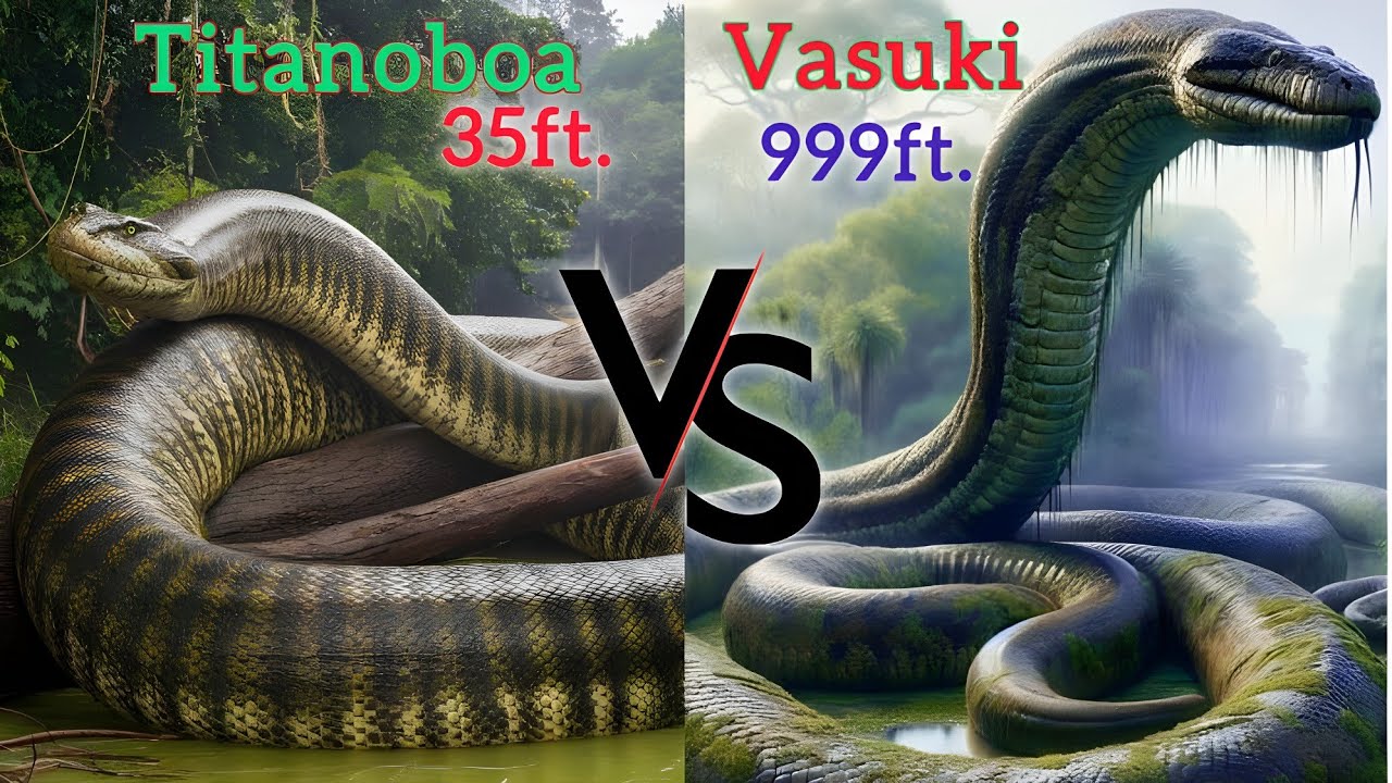 The World s Largest Snake Vasuki Indicus Vs Titanoboa YouTube The World s Largest Snake Vasuki Indicus Vs Titanoboa YouTube