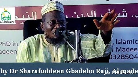 SNEEZING AND YAWNING EXPLAINED ✅ — DR SHARAFUDEEN GBADEBO RAJI حفظه الله ورعاه 