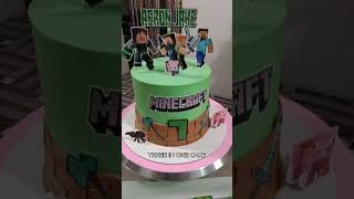🐸🎮🎂 FROG PRANK 431 – MINECRAFT THEME CAKE 🟩✨🟫 | by DHINE BITESWEET 🎂✨ #dhinebitesweet #minecraftcake