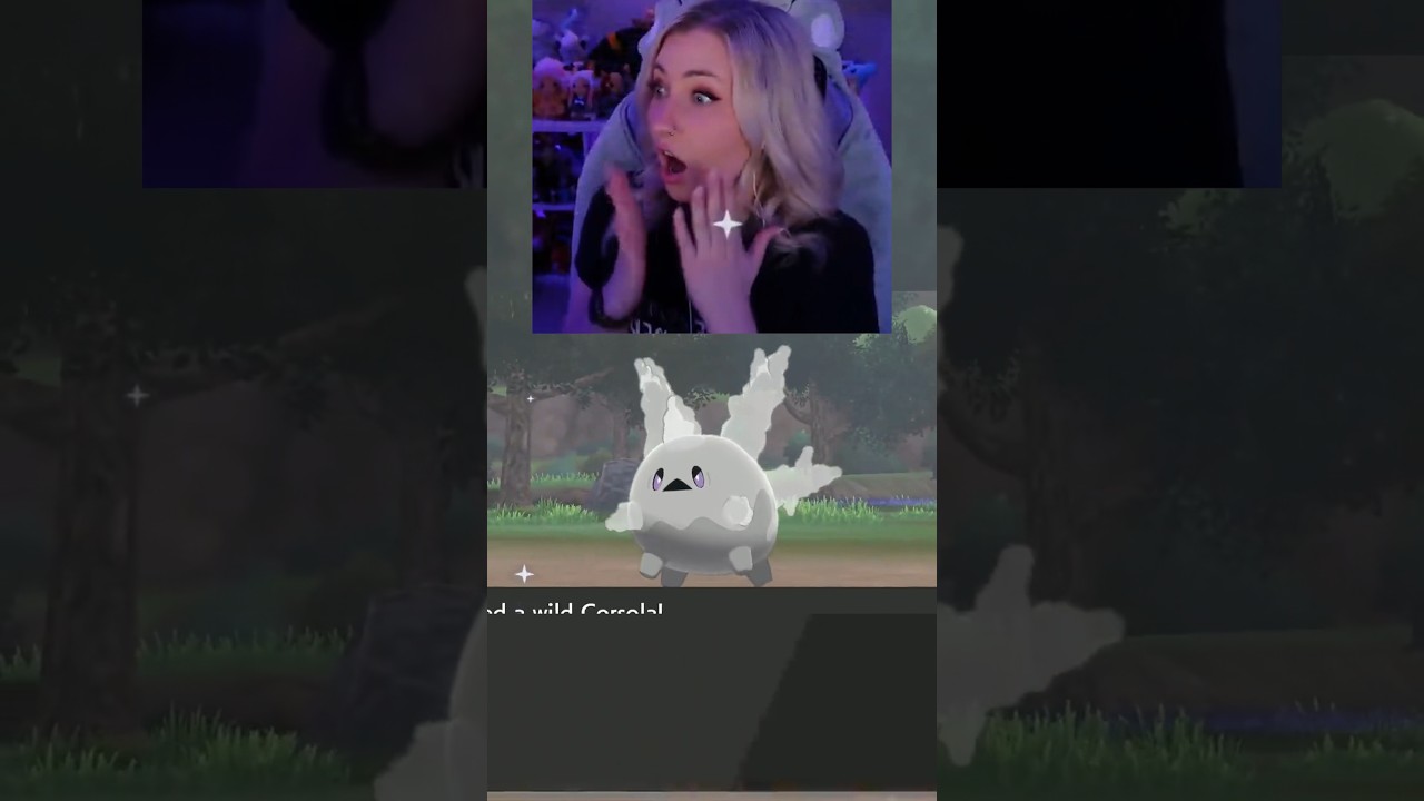 shiny galarian corsola & cursola reaction!! ✨ 