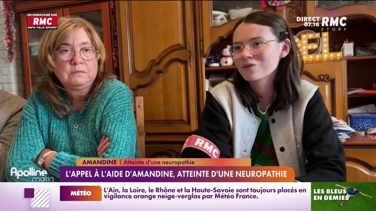 L'appel à l'aide d'Amandine, atteinte d'une neuropathie