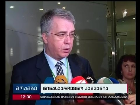 არჩევნებისა და წინასაარჩევნო კამპანიის თარიღებზე პრეზიდენტის განკარგულება