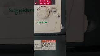 How to enable autotuning on the ATV312 inverter (Schneider)