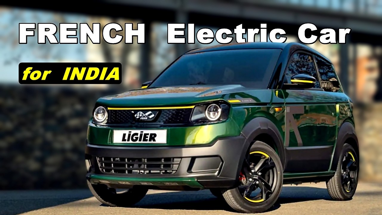 Is the Ligier Myli the BEST Small Electric Car for City Driving!