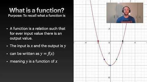 Pre-Calculus 12 - Section 1.0 - Review of Functions