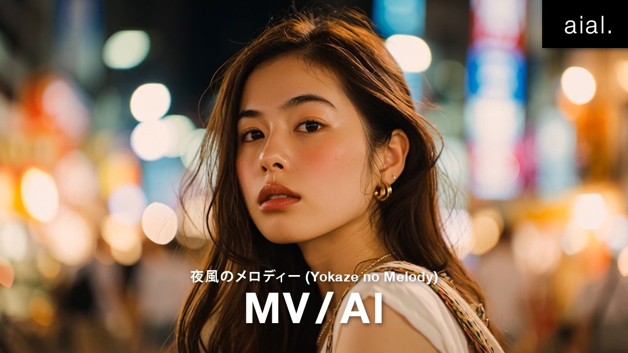 aial. - Yokaze no Melody (夜風のメロディ)「Official Music Video