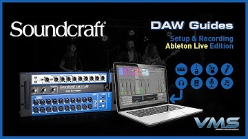 Soundcraft Ui24R | DAW Setup and Recording (Ableton Live Edition)