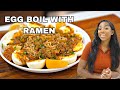 Amazing Egg Boil with Ramen Noodles Recipe