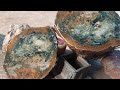 Rockhounding Central Oregon Fall 2023 Petrified Wood Limb Cast Cut and Reveal