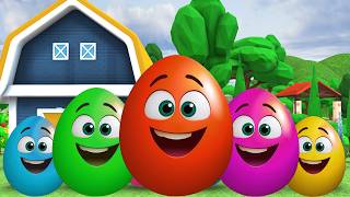🥚 Egg Colour Learning Video | Toddlers & Preschool Kids UK uk