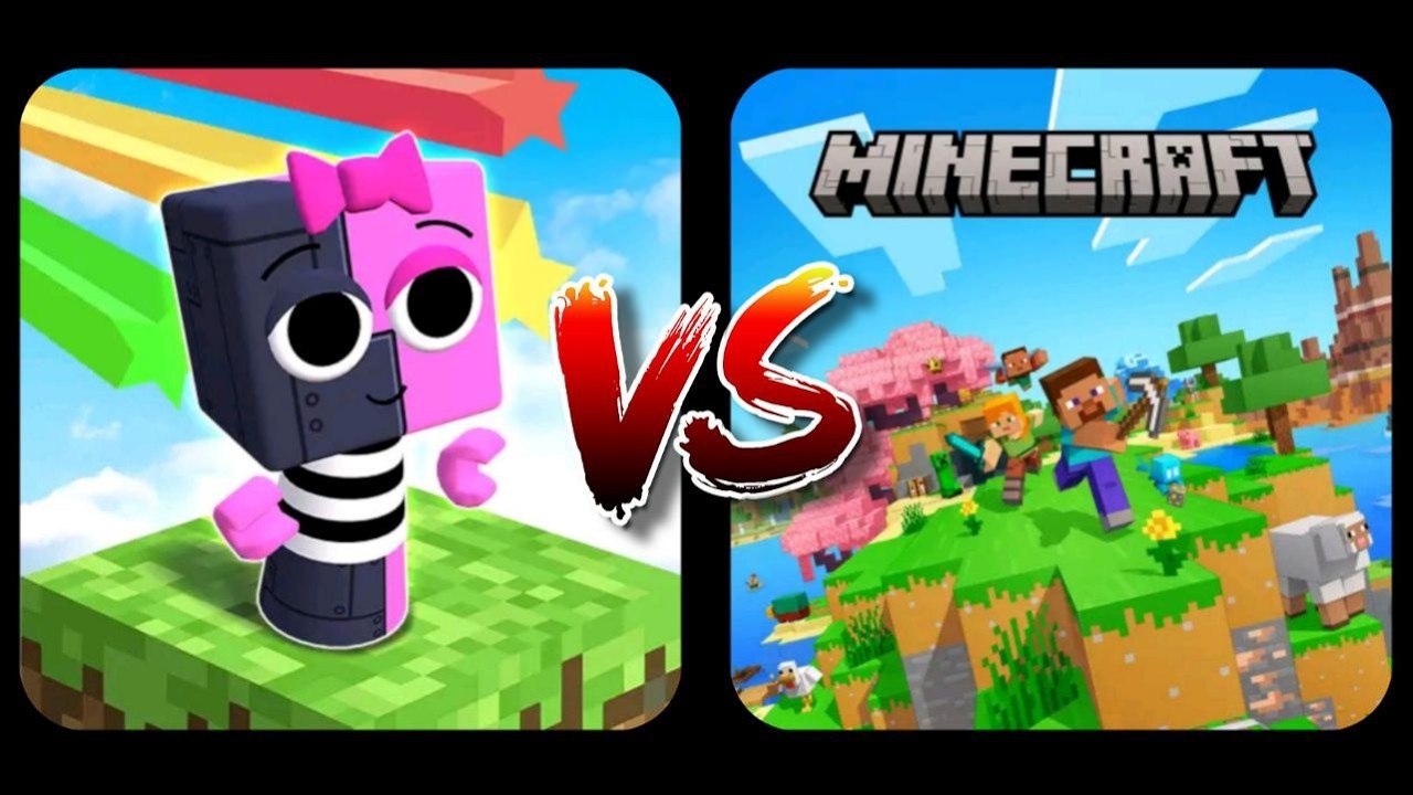 Minecraft VS Lava Craft Parkour Race Mod