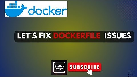 Fix Dockerfile issues | Kodekloud Engineer