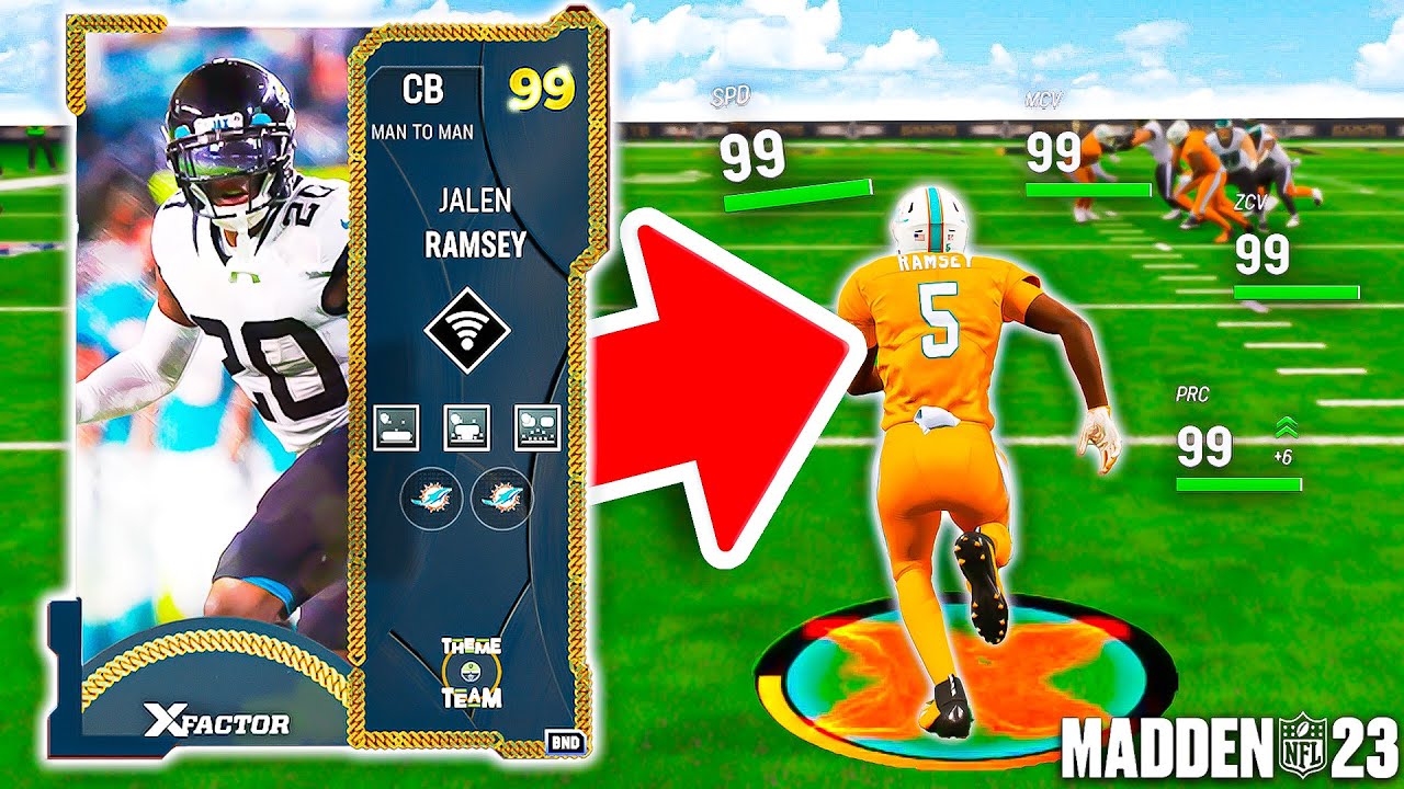 NEW 99 JALEN RAMSEY is INSANE in Madden 23 Ultimate Team