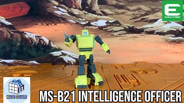 Magic Square MS-B21 Intelligence Officer (Legends Bumblebee) Review