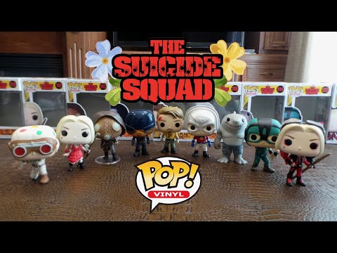 The Suicide Squad Funko Pops! - Review - YouTube