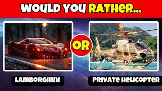 Would You Rather...? Luxury RICH Edition 💰🌴