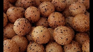 Mini Sesame Balls Without Stuffing