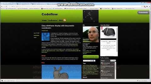 Wireframe shader video 1