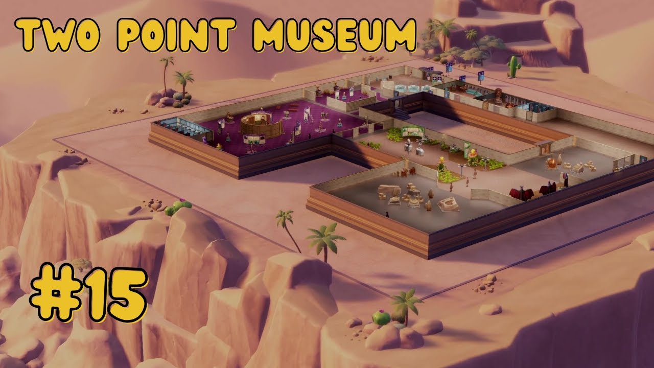 Let's Play Two Point Museum - Remote Rock Pop-Up Exhibition