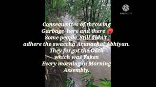 Please don't throw garbage here and there 🙏