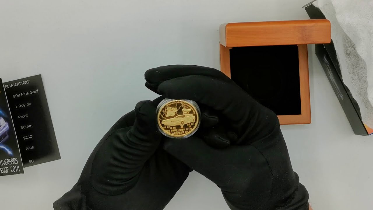 Unboxing BACK TO THE FUTURE 35th Anniversary 2020 1oz Gold Proof Coin