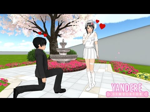SENPAI DEMANDE AYANO EN MARIAGE ! - Yandere Simulator Défis Pose Mod #2