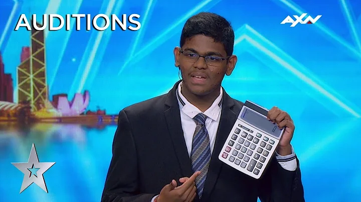 15-Year-Old Human Calculator Amazes Judges on Asia's Got Talent