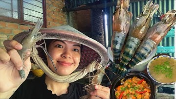 Tôm Sông Kho Quẹt Tép Mỡ Canh Khoai Siêu Hao Cơm Đậm Đà Nét Quê