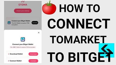 How To Connect Tomarket App To Your Bitget Wallet Address | Connect Tomarket To Your Bitget Wallet