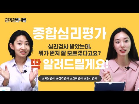 종합심리검사(풀배터리)ㅣ심리평가보고서, 대체 어떤 내용이 들어갈까?😮