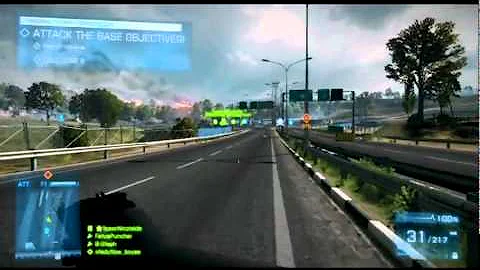 Battlefield 3 Rush on Caspian border