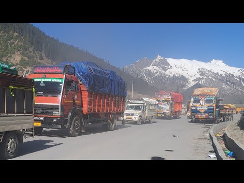 Zojila Update Today - 8 May 2024 - Finally Traffic HMVs Allowed towards Ladakh #zojila #zojilaupdate