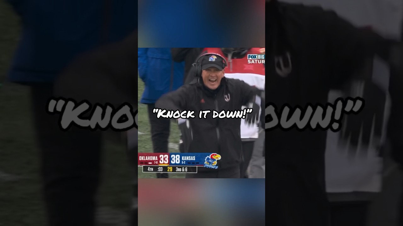ГЛАВНЫЙ ТРЕНЕР КРИЧИТ ОТ КРАЙНЕГО РАССТРОЙСТВА! Канзас против Оклахомы 2023 
