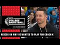 JJ Redick on why he decided to play for Coach K | College GameDay