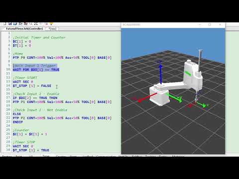 HIWIN Scara Robot Tutorial 3 - Basic Command HIWIN Scara Robot Tutorial 3 - Basic Command