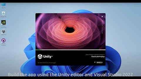 Build, install and run the HoloLens Unity app