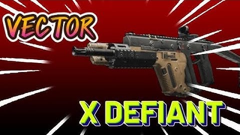 VECTOR BUILD on XDEFIANT